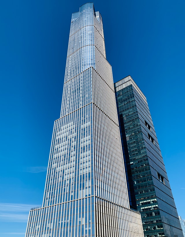 tallest building in the world from below